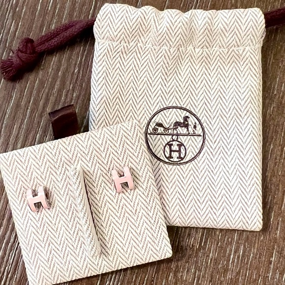 Hermes Mini Pop H Stud Earrings - Picture 2 of 11